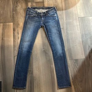 Citizens of Humanity racer skinny 25. Excellent condition. Wish they fit me!
